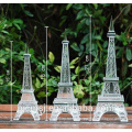 Bela torre de cristal eiffel modelo 3D para presente de aniversário e decoração